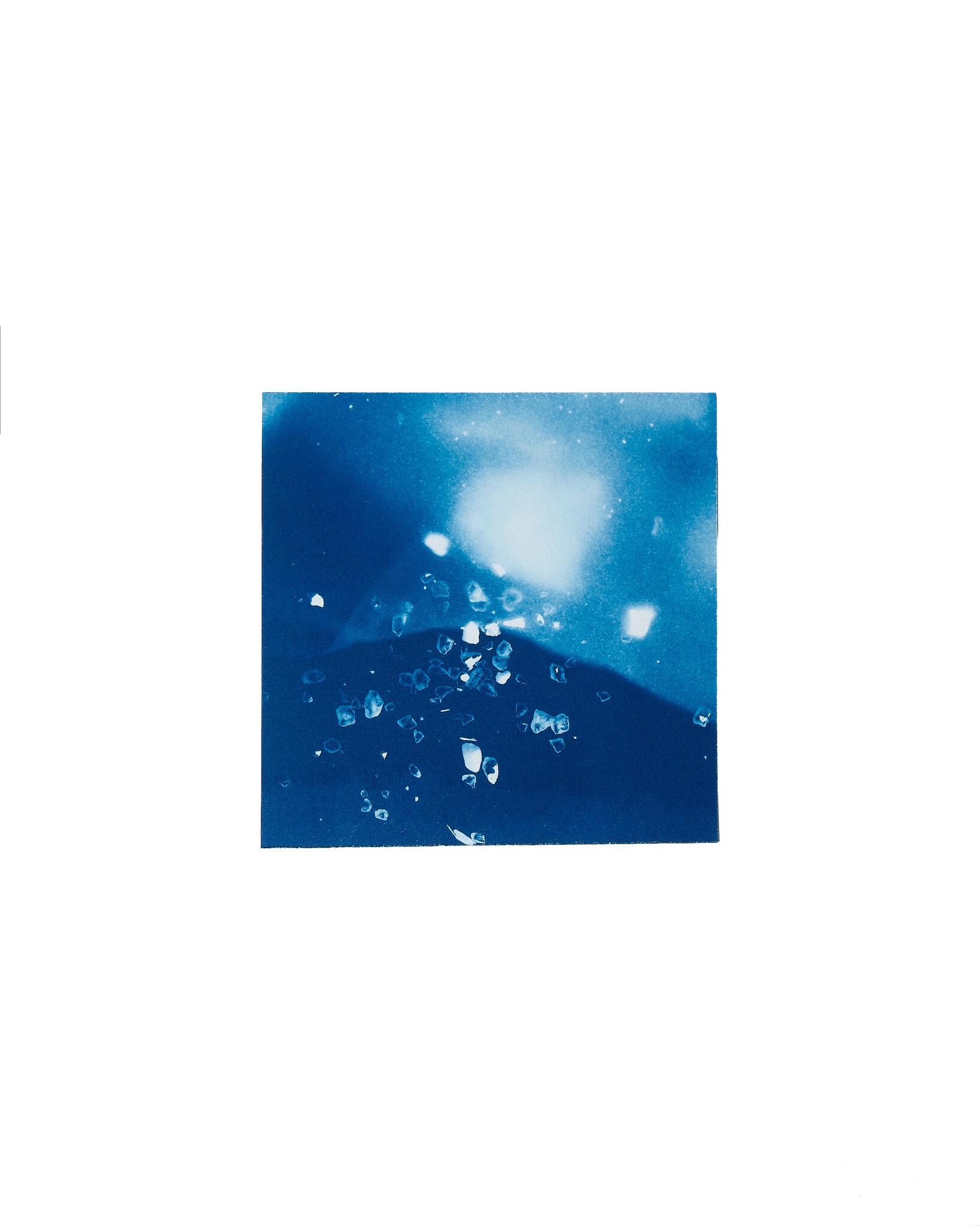 STUDIO SOMMER Original Cyanotype Edition N°17/26 – STELLAR TIDE – 12x12cm