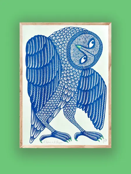 STRANGFORD RISO Kunstdruck A Wing and A Prayer