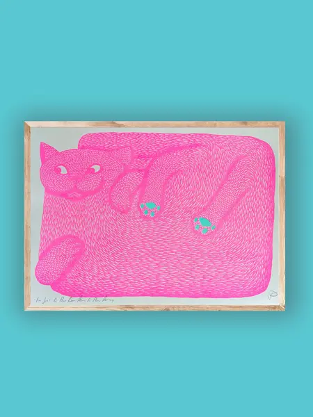 STRANGFORD RISO Kunstdruck I'm Just A Paw Boy From A Paw Family