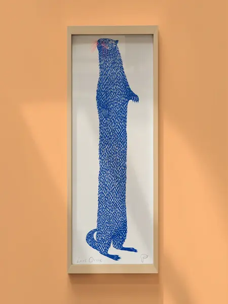 STRANGFORD RISO Kunstdruck Long Otter