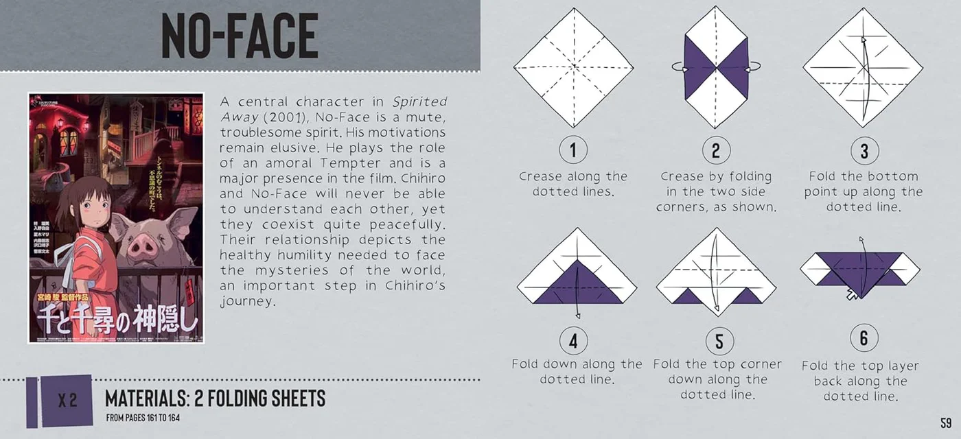 Studio Ghibli –  Origami