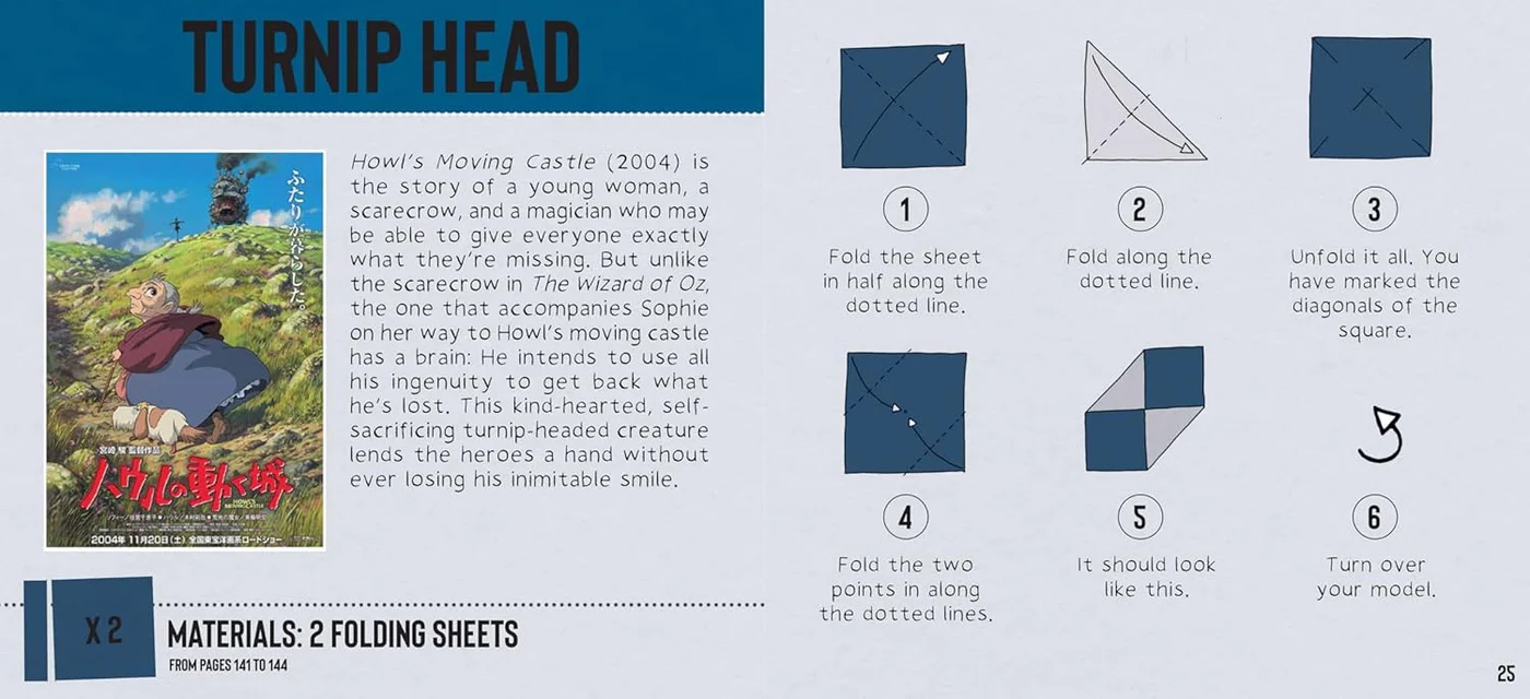 Studio Ghibli –  Origami