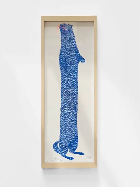 STRANGFORD RISO Kunstdruck Long Otter