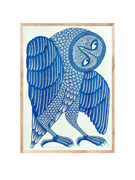 STRANGFORD RISO Kunstdruck A Wing and A Prayer