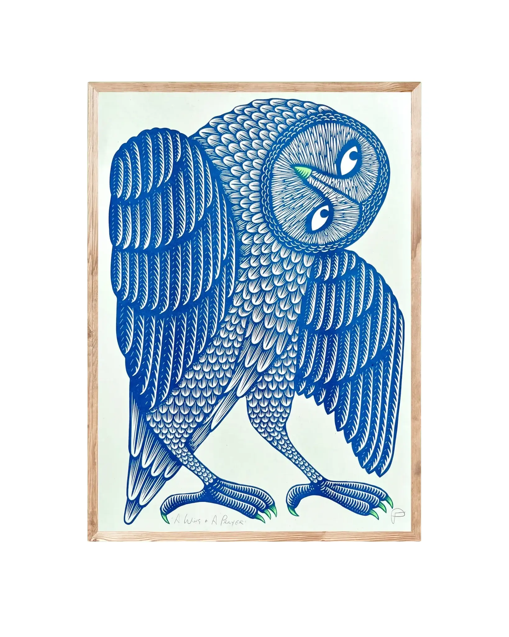 STRANGFORD RISO Kunstdruck A Wing and A Prayer