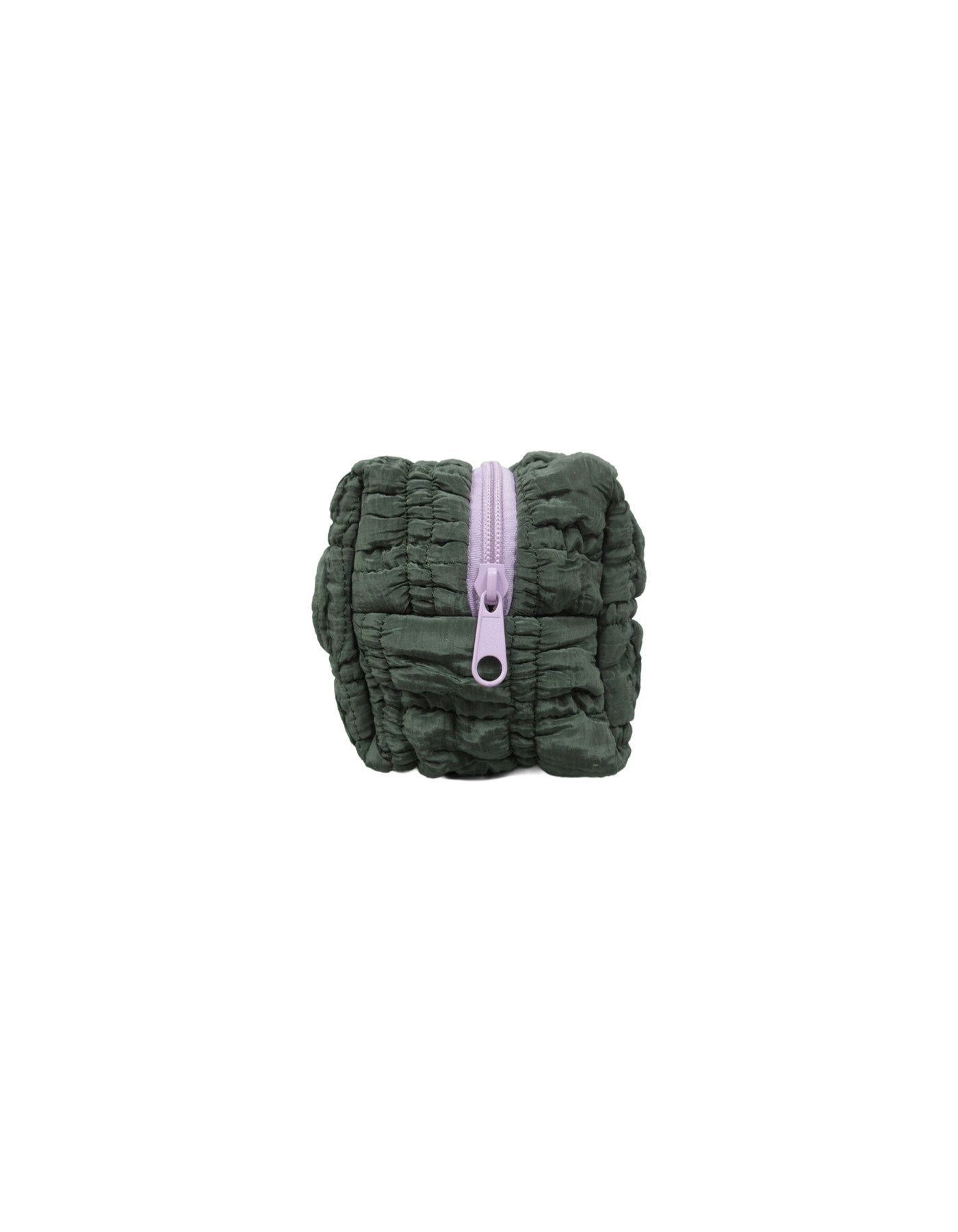 Kosmetiktasche gesteppt klein – Tanne