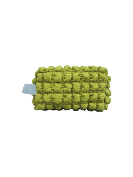 Kosmetiktasche gesteppt gross – Oliv