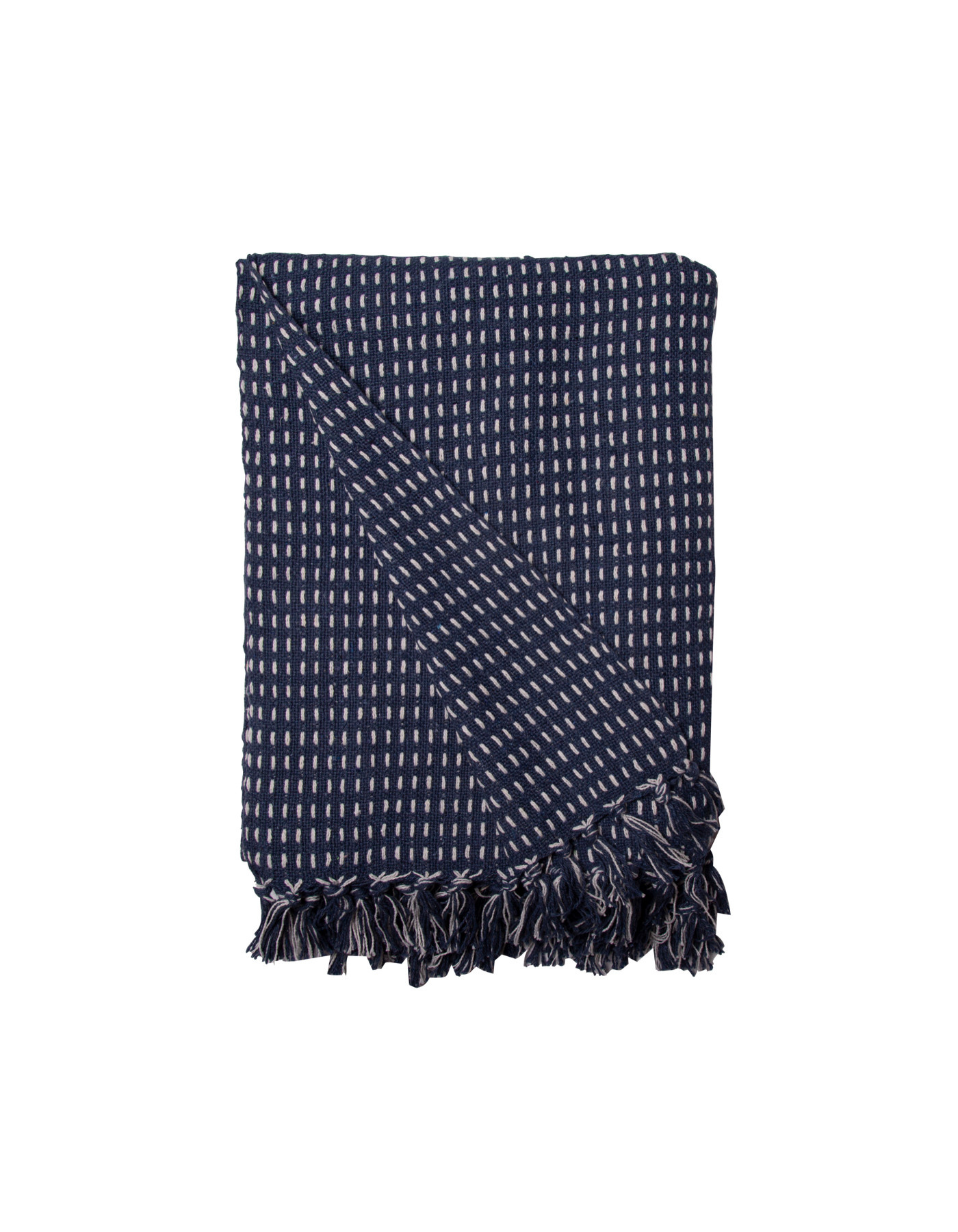 Decke gestrichelt – Navy