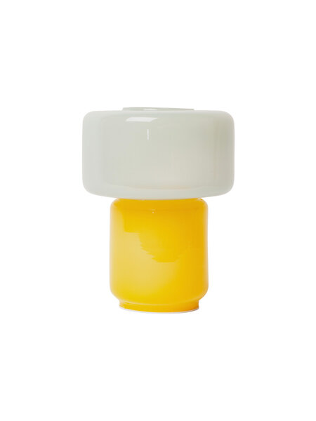 Glaslampe –  Gelb Minze