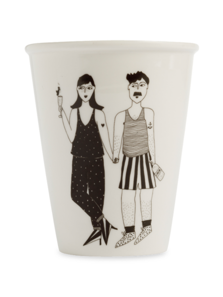 HELEN B Porzellanbecher APERO COUPLE