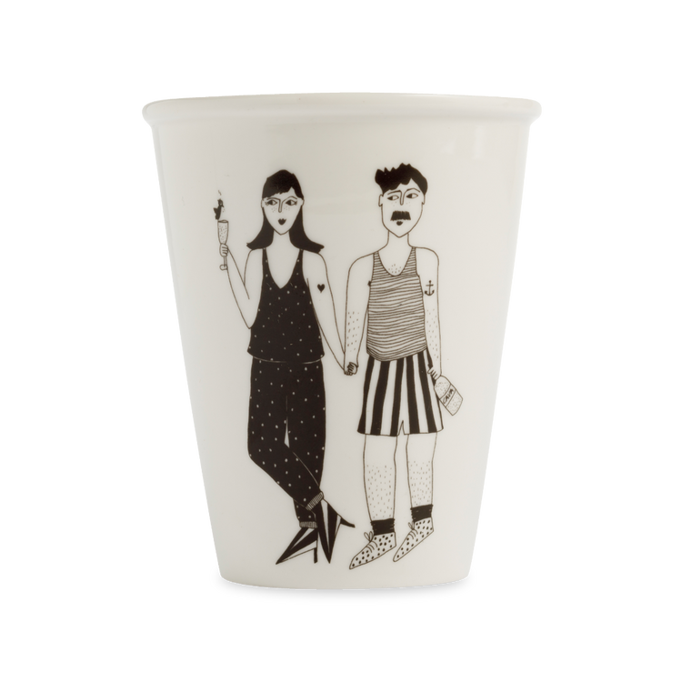 HELEN B Porzellanbecher APERO COUPLE