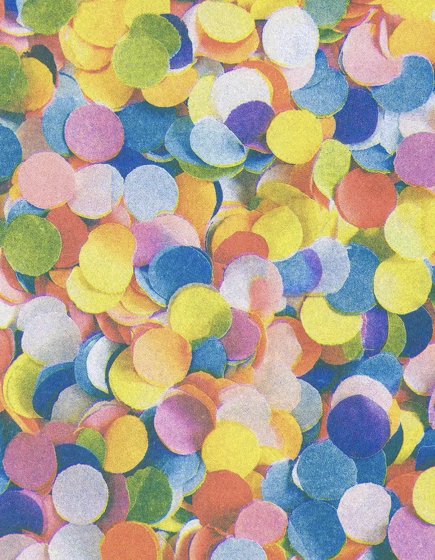 HERR UND FRAU RIO Riso Karte Confetti & transparentes Couvert
