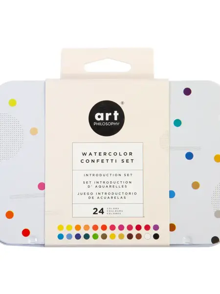 ART PHILOSOPHY Watercolour confetti set