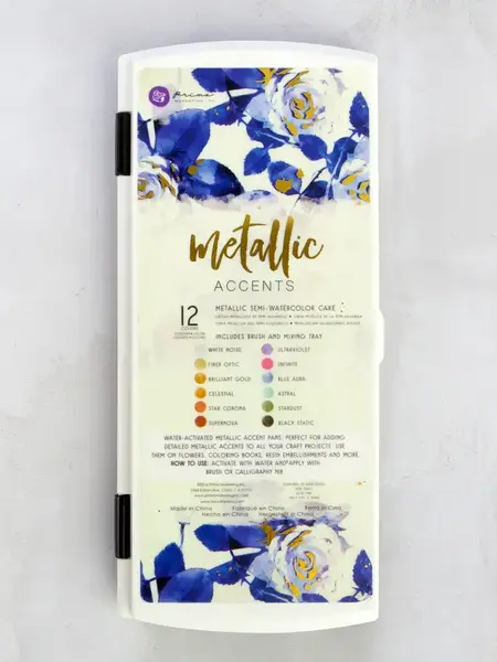 ART PHILOSOPHY Watercolour – Metallic Accents