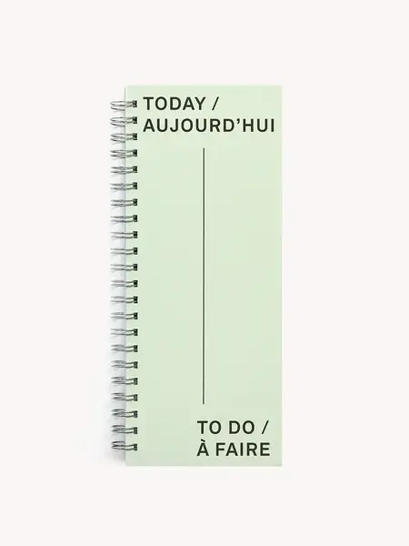GRY MATTR TO DO NOTEBOOK – seagreen