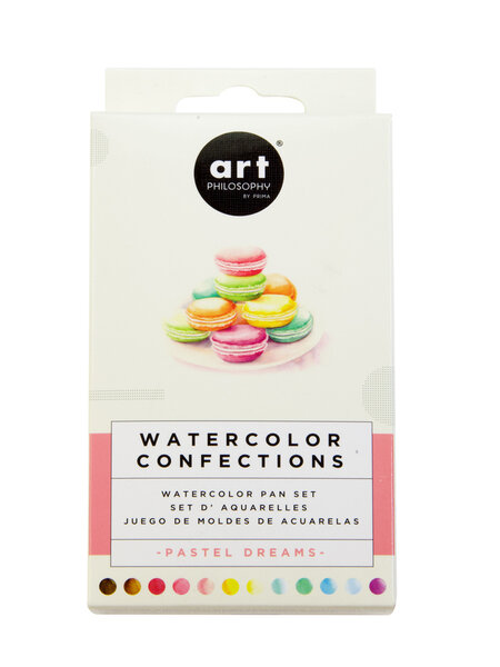 ART PHILOSOPHY Watercolour confections – Pastel dreams