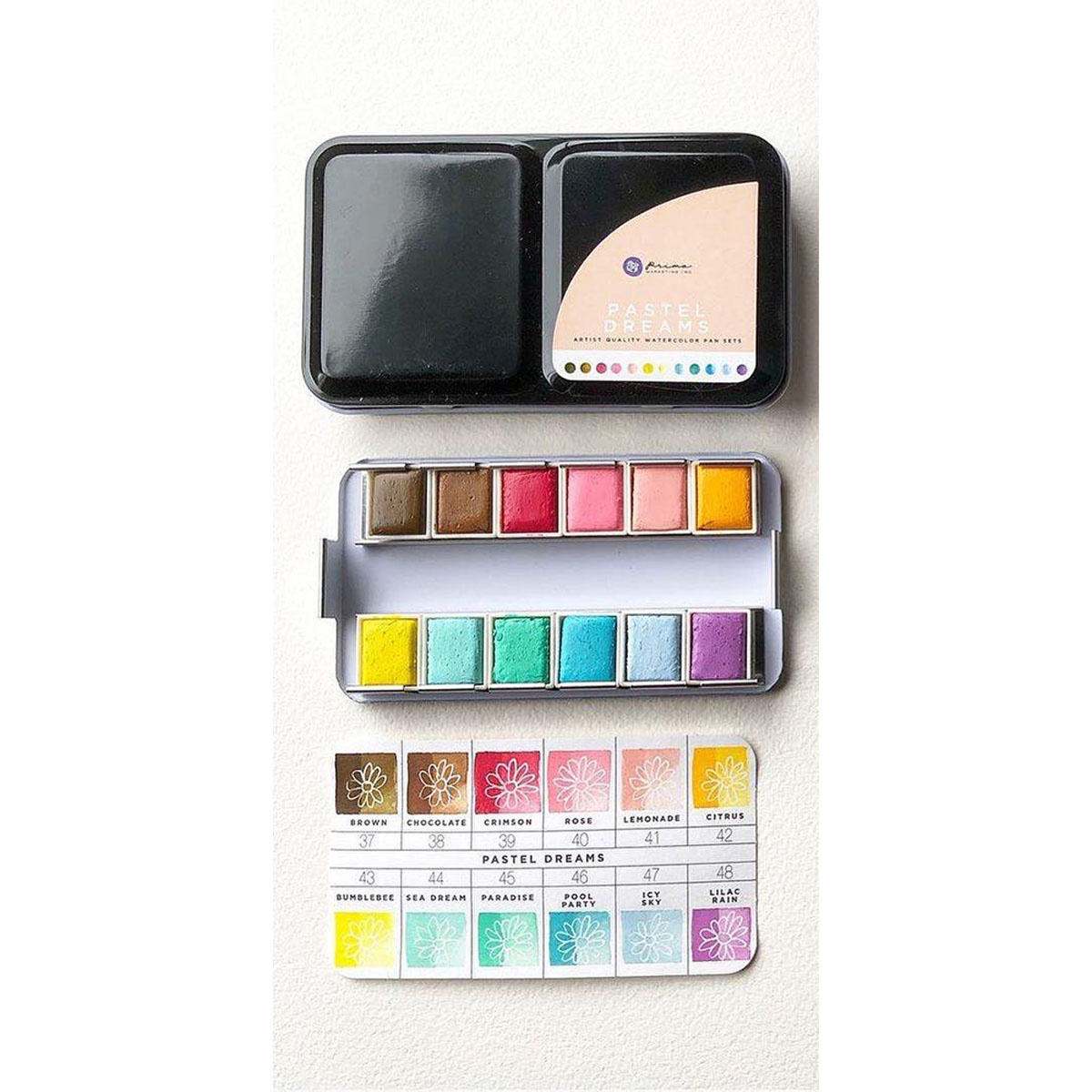 ART PHILOSOPHY Watercolour confections – Pastel dreams