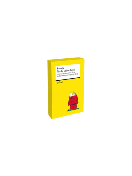 Snoopy für alle Lebenslagen – Karten