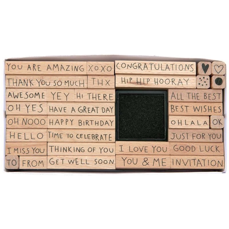 RICO DESIGN Stempelset – You are amazing