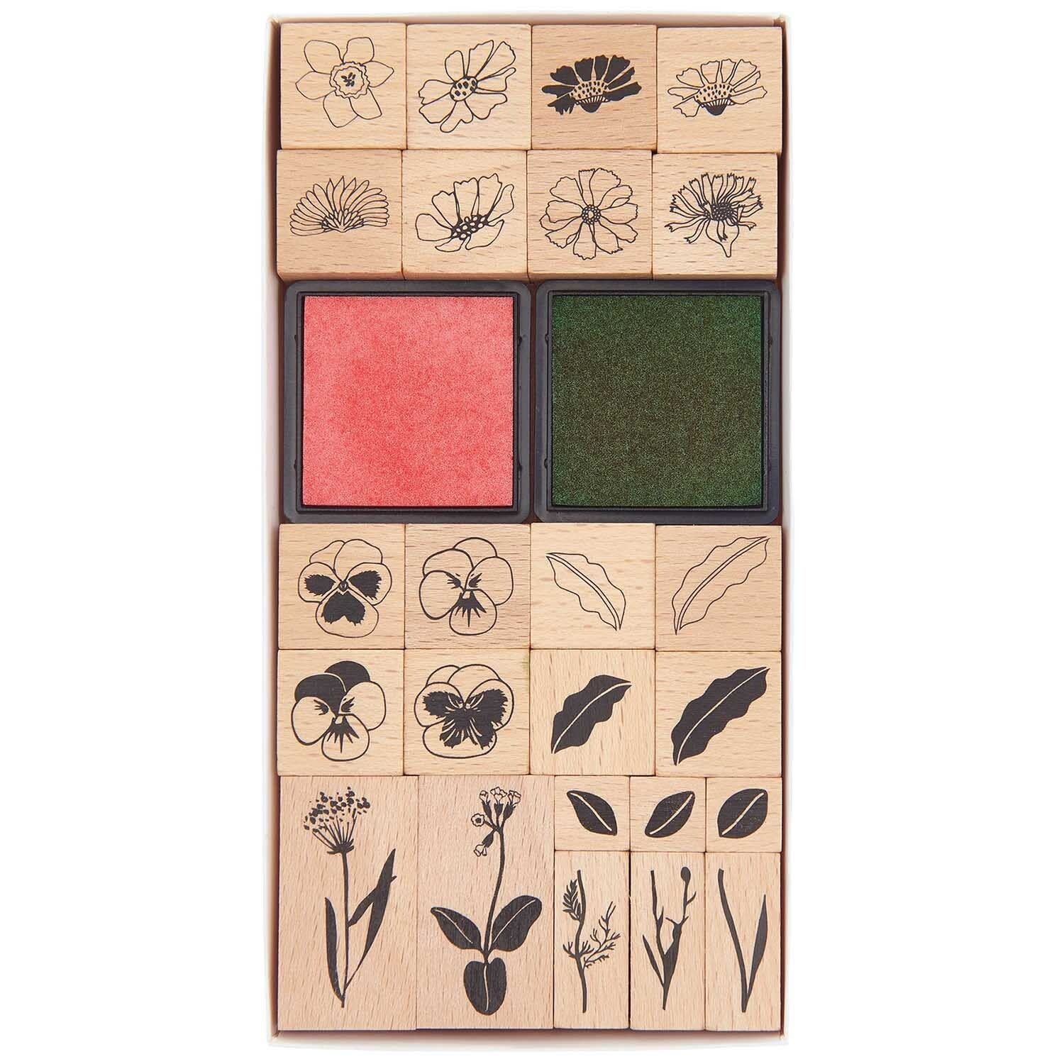 RICO DESIGN Stempelset Futschikato – Flowers