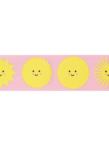 Taftband/Ribbon 3m / 38mm – Sonne