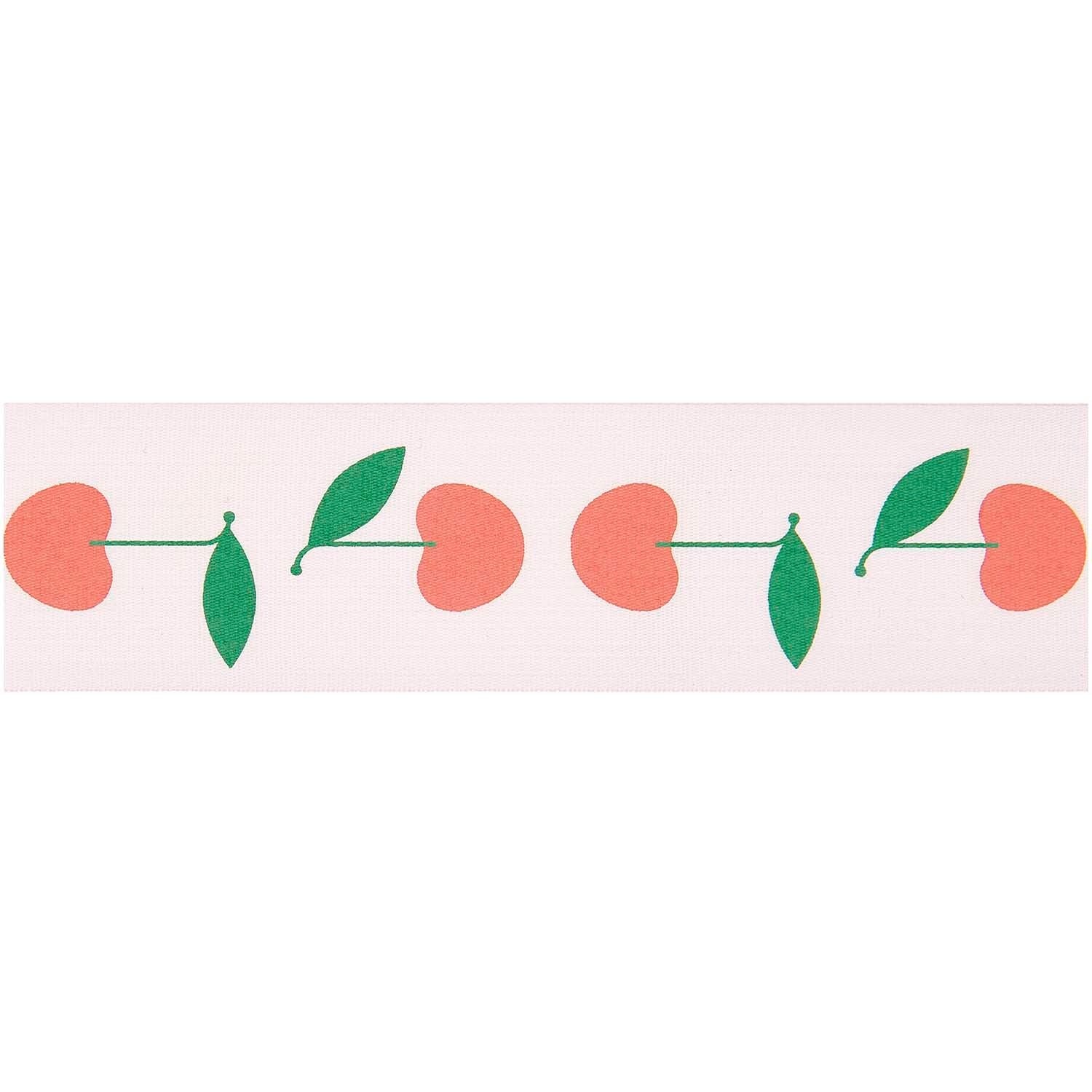 Taftband/Ribbon 3m / 38mm – Kirschen