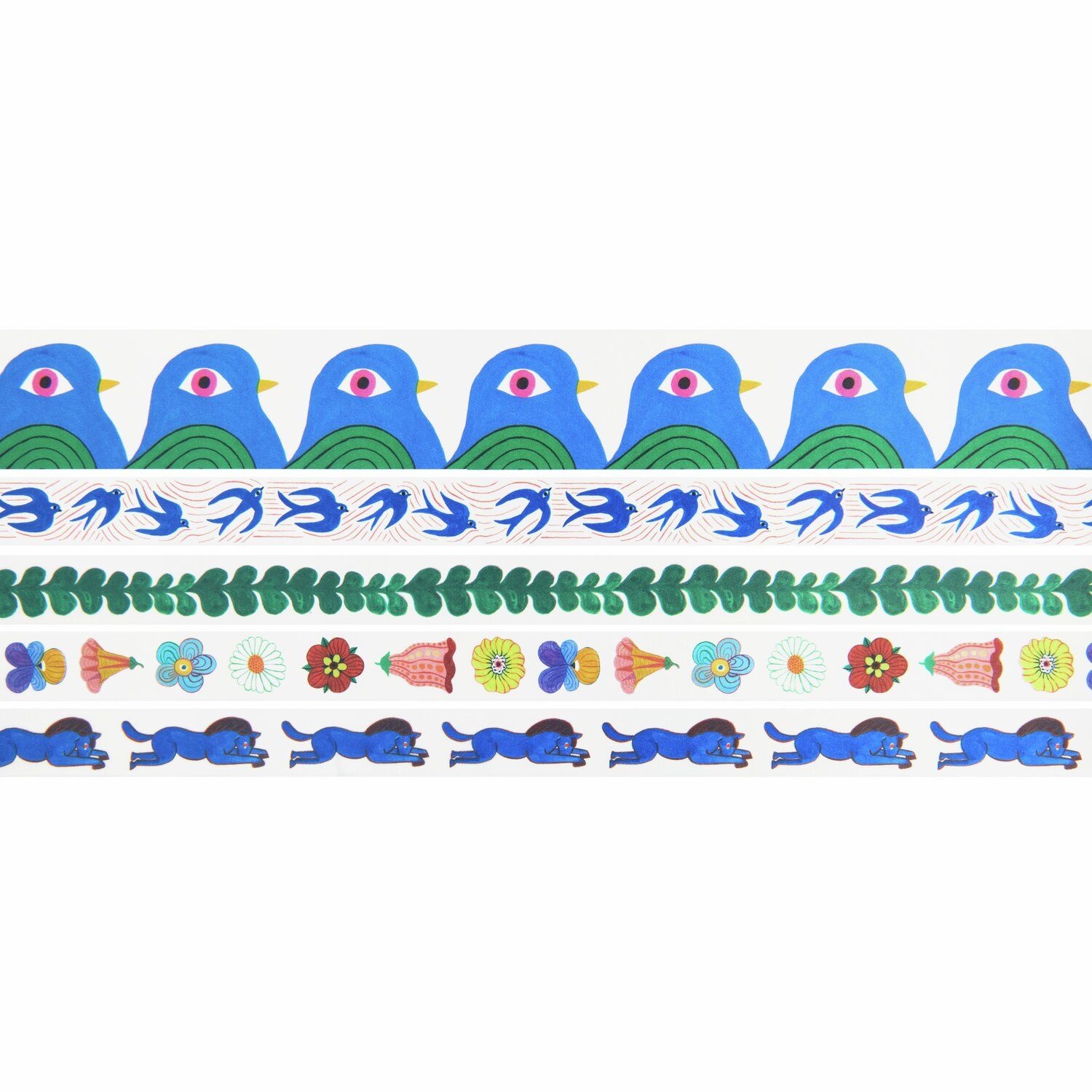 RICO DESIGN Tape Set Midsommar Magic – 5teilig