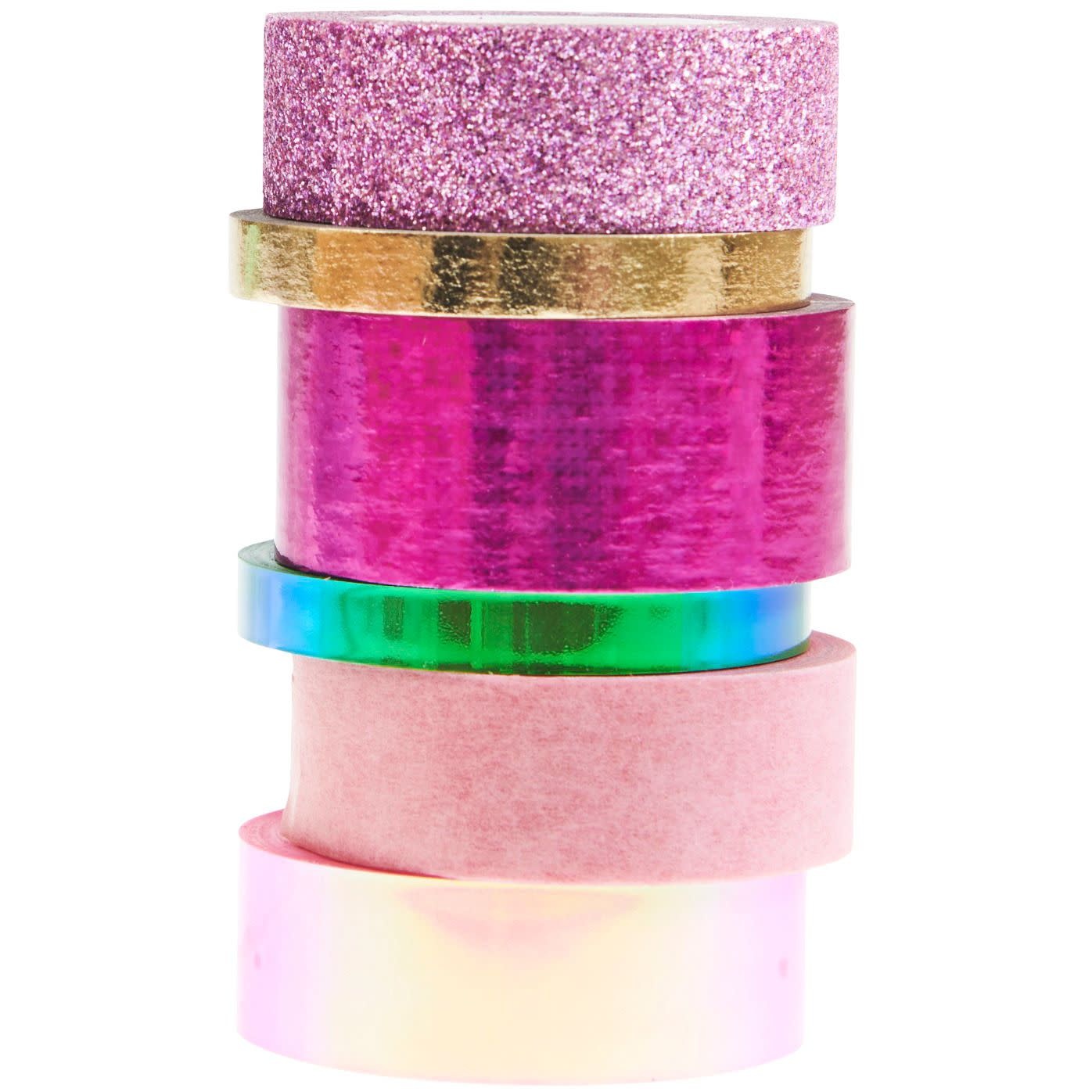 RICO DESIGN Tape Set Pink/Rosa – 6teilig