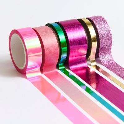 RICO DESIGN Tape Set Pink/Rosa – 6teilig