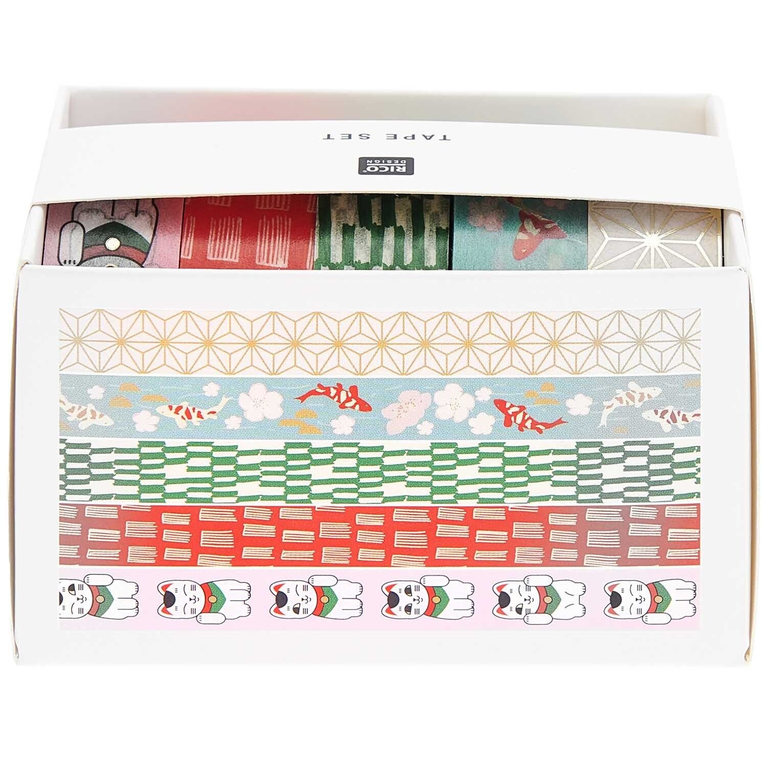 RICO DESIGN Tape Set Jardin Japonais – 5teilig
