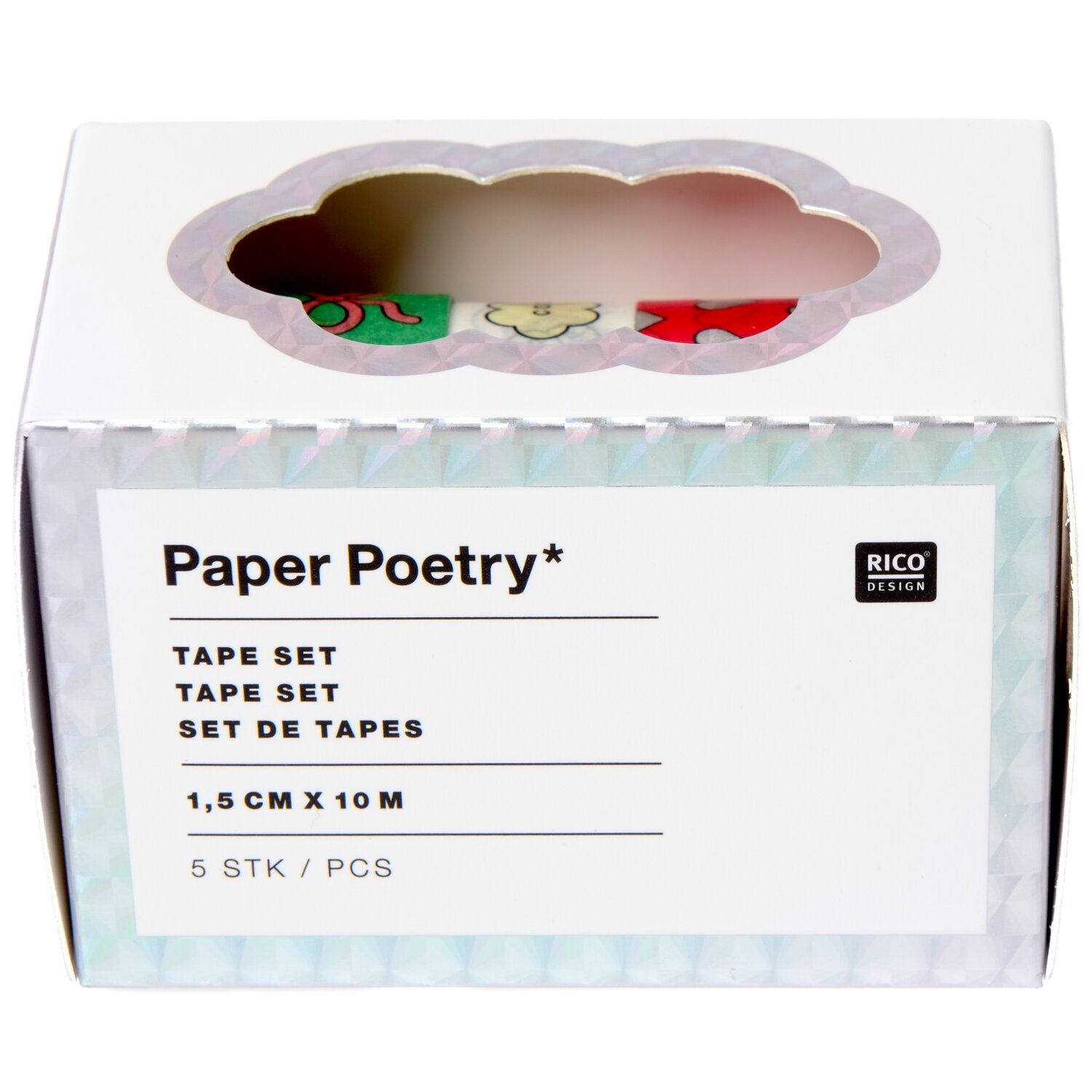 RICO DESIGN Tape Set Happy Birthday – 5teilig