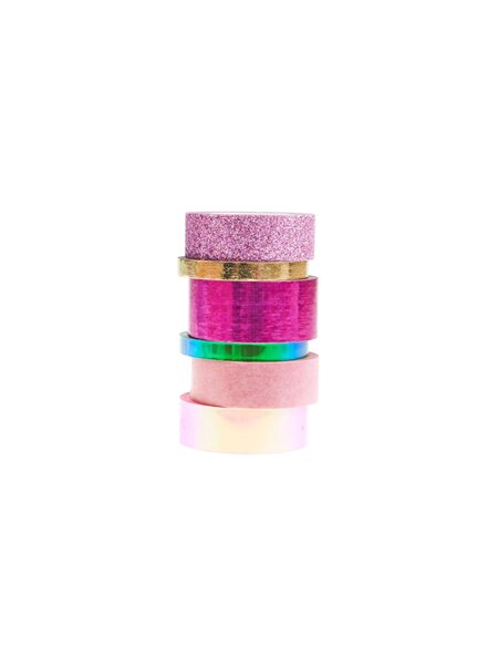 RICO DESIGN Tape Set Pink/Rosa – 6teilig