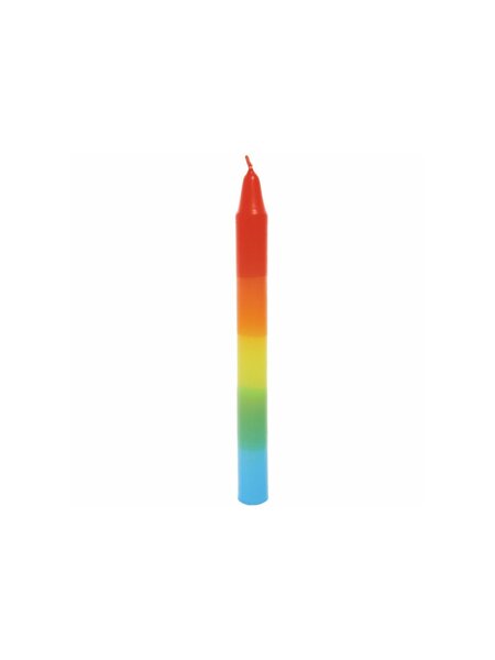 RICO DESIGN Kerze – Regenbogen