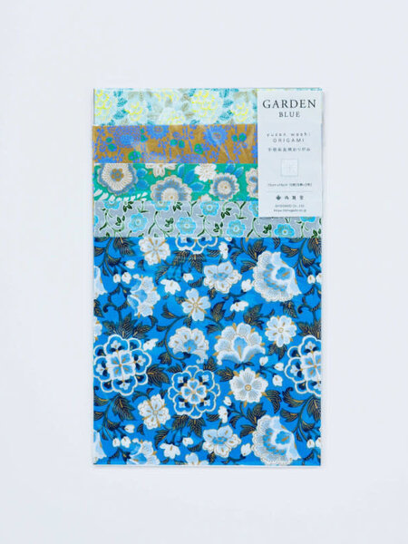 SHOGADO Origami Set Garden Blue – 10 Papiere