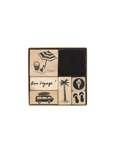 RICO DESIGN Stempelset – Bon Voyage