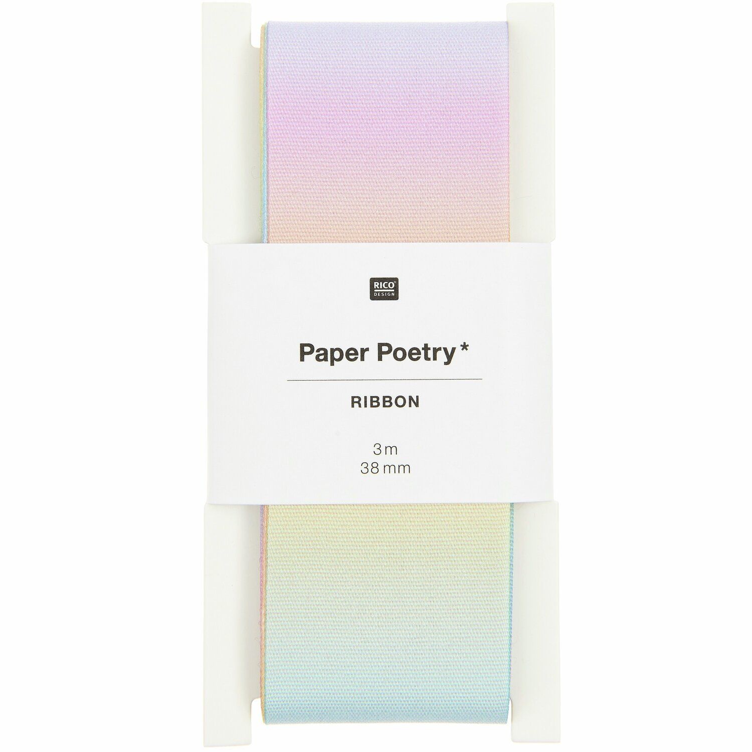 Taftband/Ribbon 3m / 38mm – Pastell