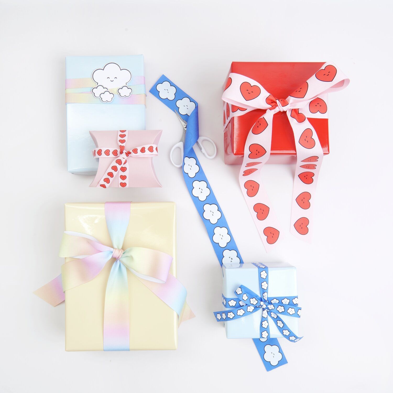 Taftband/Ribbon 3m / 16mm – Chingu Wolken