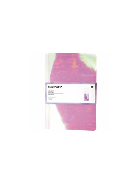 RICO DESIGN Notizheft A5 – Rosa/Metallic