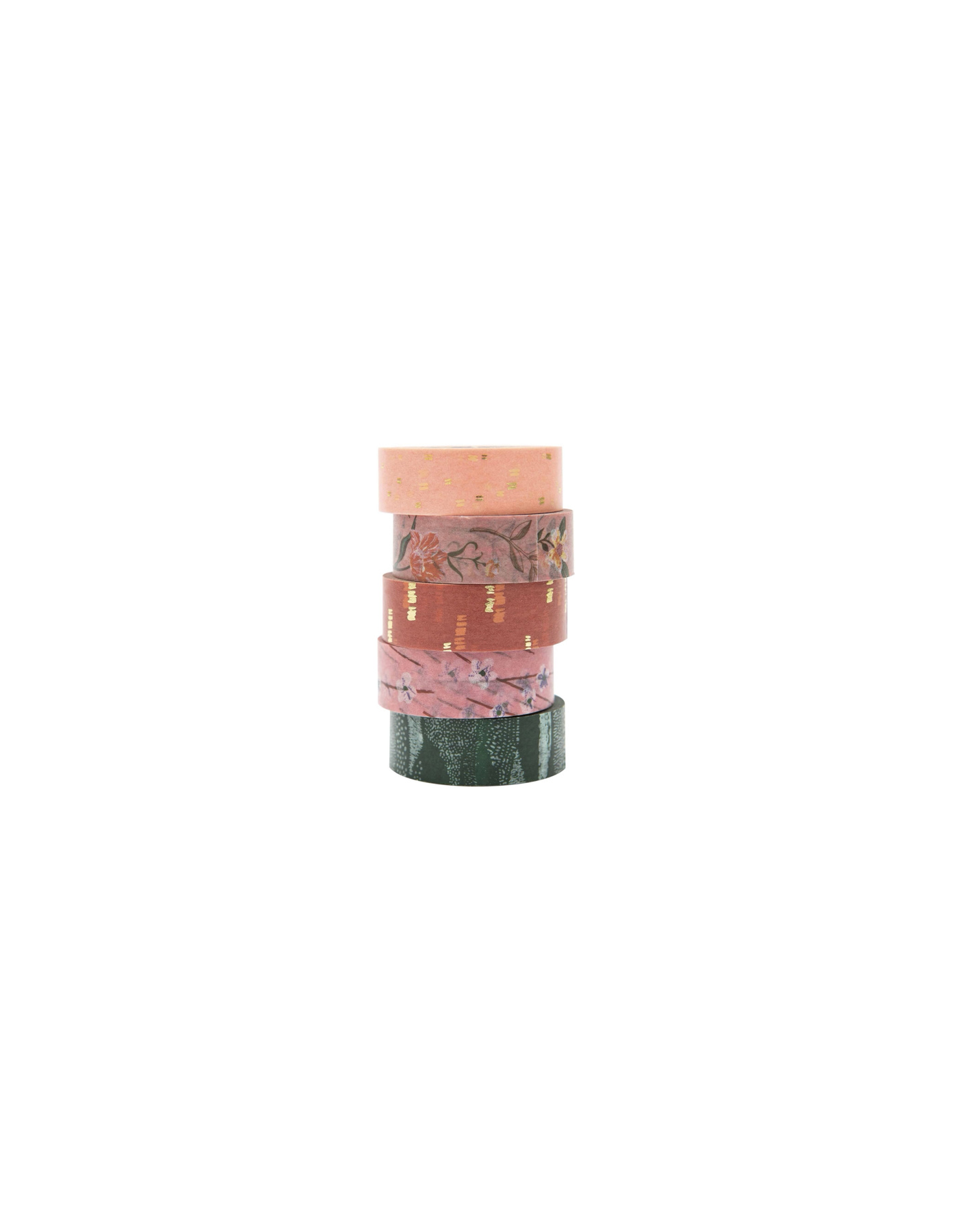 RICO DESIGN Tape Set Flowers – 5teilig