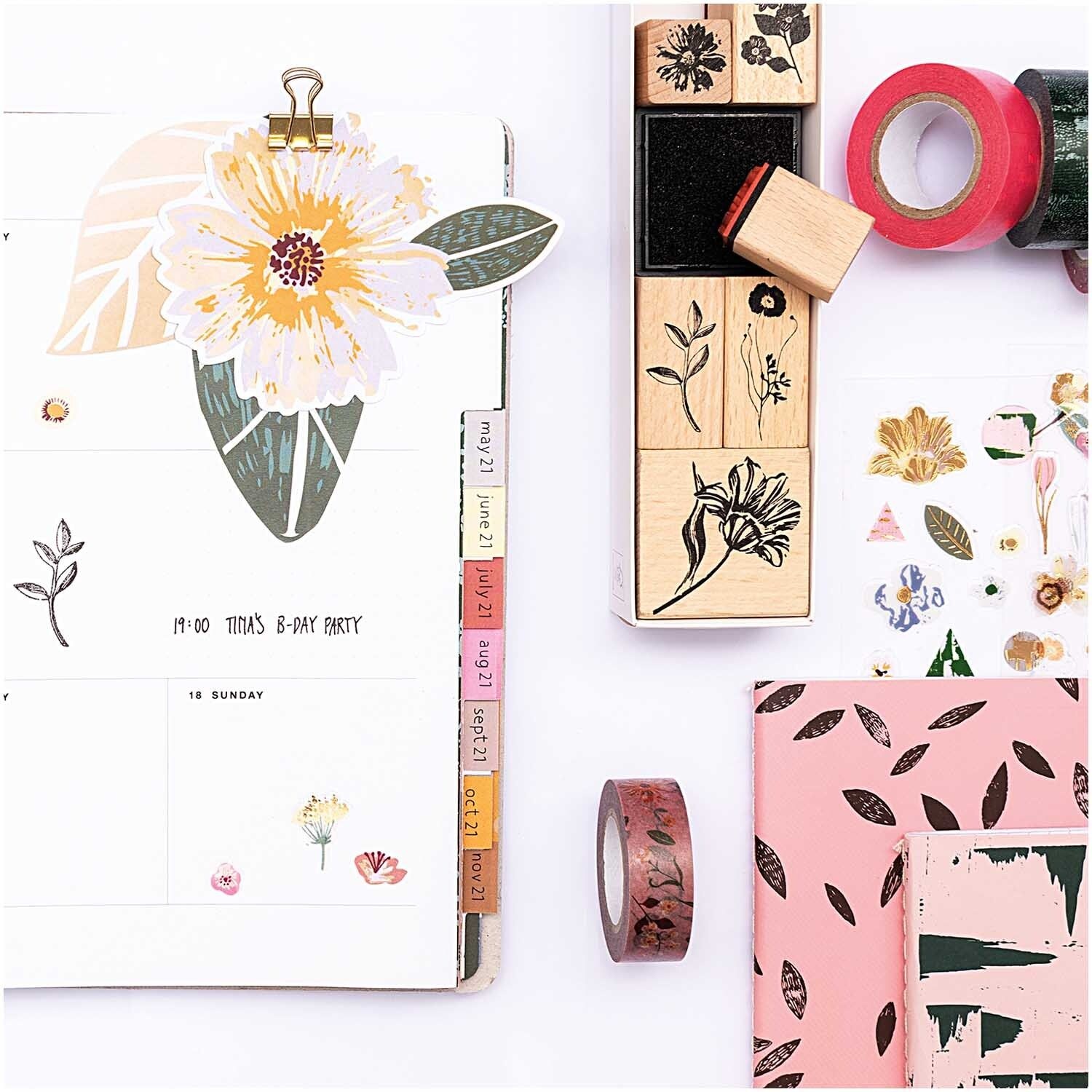 RICO DESIGN Gel Sticker – Natur Motive