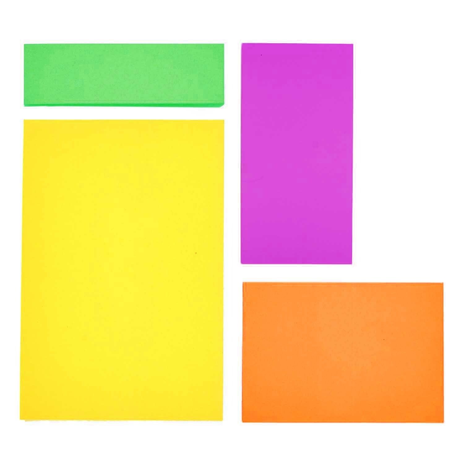 RICO DESIGN Haftnotizen / Stick Notes – Neon Mix