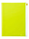 MARK'S Grid Notebook A5 PVC Cover - Edit NEON YELLOW