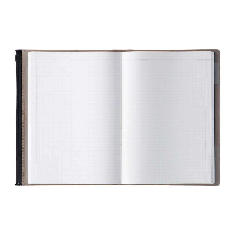 MARK'S Grid Notebook A5 PVC Cover - Edit NEON YELLOW