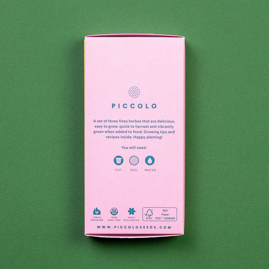 PICCOLO Samen Kräuter – Kitchen Herbs