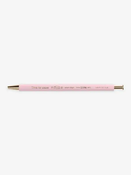 MARK'S Wooden Gel Pen – Hellrosa