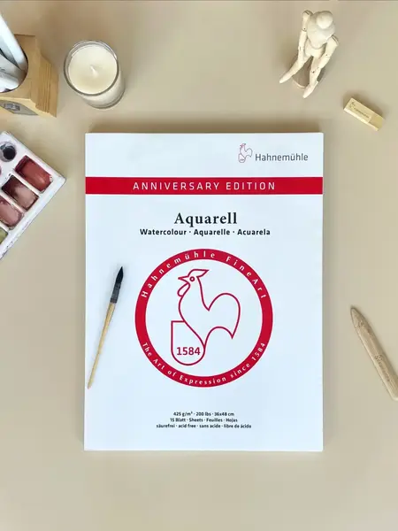HAHNEMÜHLE Anniversary Edition – Aquarell  30 x 40cm