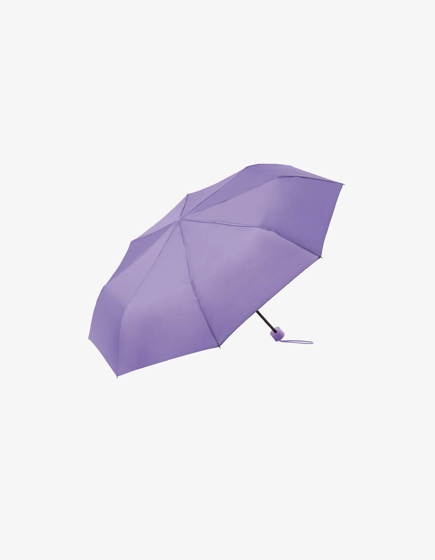 Regenschirm manuell zusammenklappbar – lavendel / UV50+