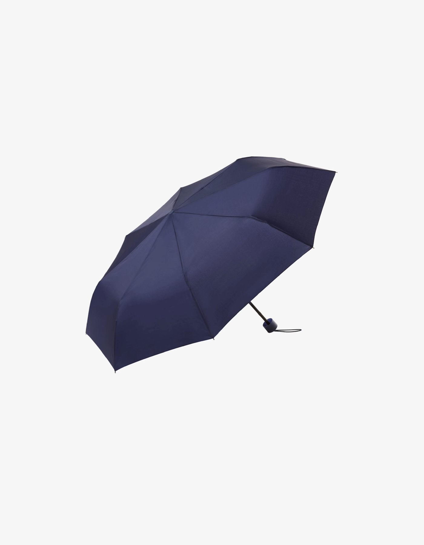 Regenschirm manuell zusammenklappbar – dunkelblau / UV50+