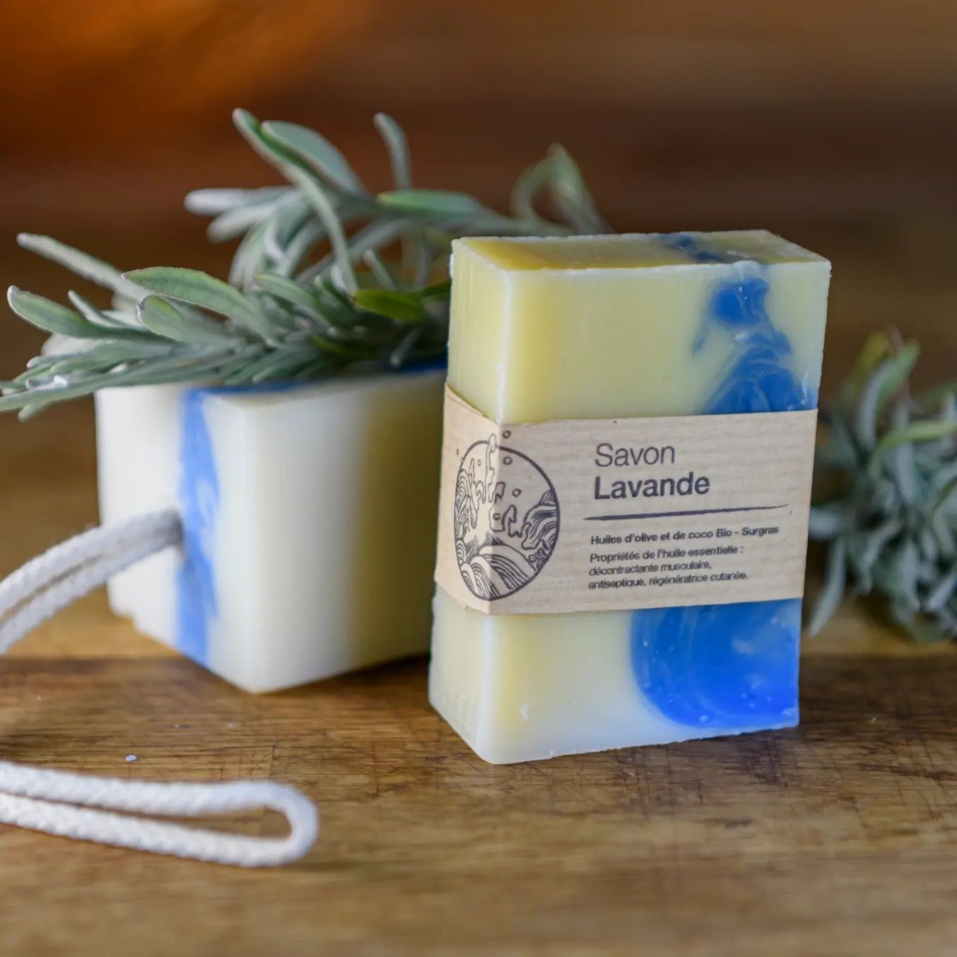 SAVONNERIE DE LA BUÈGES Savon Lavande / Lavendelseife aus Frankreich – 100g