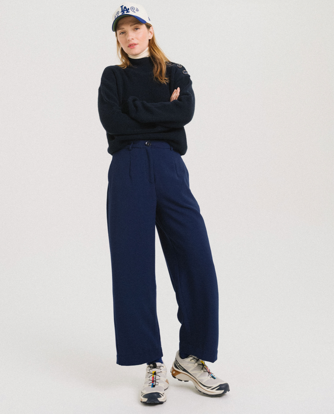 TINSELS Pantalon BRANDO. ENCRE